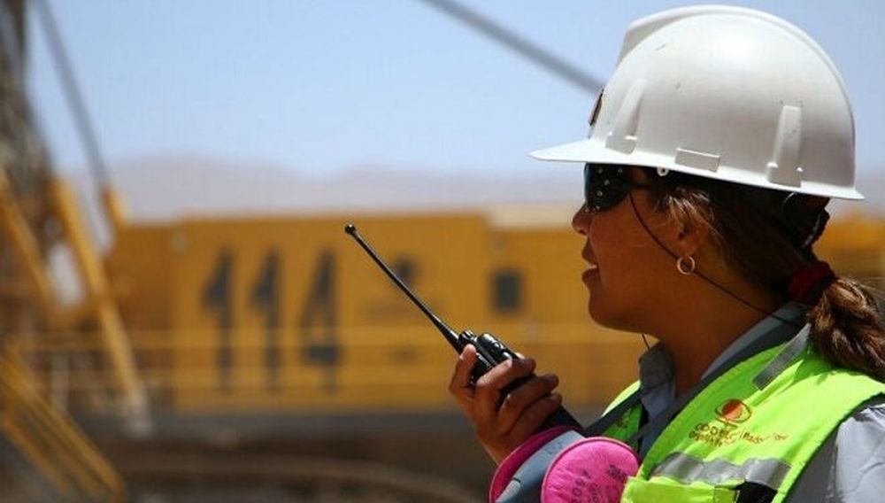 Mujeres en la minería.