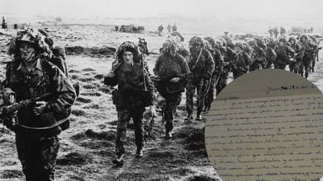 Los Andes | El mendocino envió la carta y casi 40 años después recibió una respuesta del soldado. - Gentileza