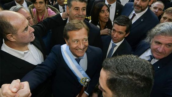Mendoza 01 de mayo de 2022Apertura de Sesiones Ordinarias en la Legislatura.Gobernador de la provincia Rodolfo SuarezFoto: Orlando Pelichotti / Los Andes