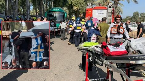 Los Andes | Atentado en Israel: un camión atropelló a decenas de personas y hay diez en grave estado