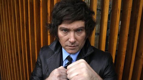 Los Andes | Javier Milei sorteo su primer salario como Diputado en un acto en Mar del Plata.