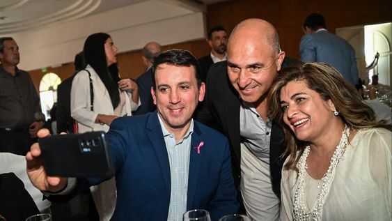 En el almuerzo de las Fuerzas Vivas de San Rafael, García Zalazar destacó el valor del sector productivo y charló con referentes locales