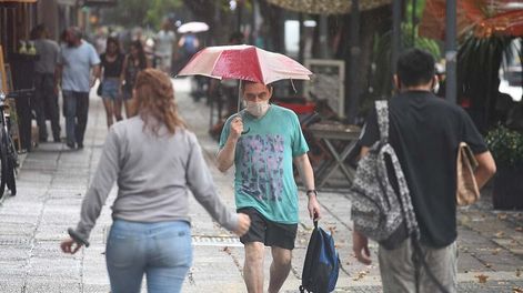Se esperan precipitaciones para este domingo en Mendoza. Foto: José Gutierrez / Los Andes
