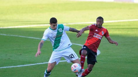 02/05/2021; Buenos Aires: Banfield enfrenta a River Plate por la fecha 12 de la zona 1 de la Copa de la Liga Profesional de Fútbol.Foto: Julián Alvarez/Télam/CF