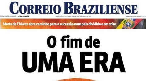 La prensa internacional habla de la muerte de Chávez y de la incertidumbre”