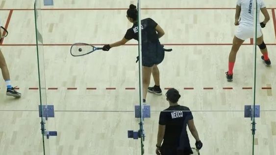 Juegos Panamericanos 2023: Argentina, medalla plateada en racquetball por equipos femeninos. / Gentileza.