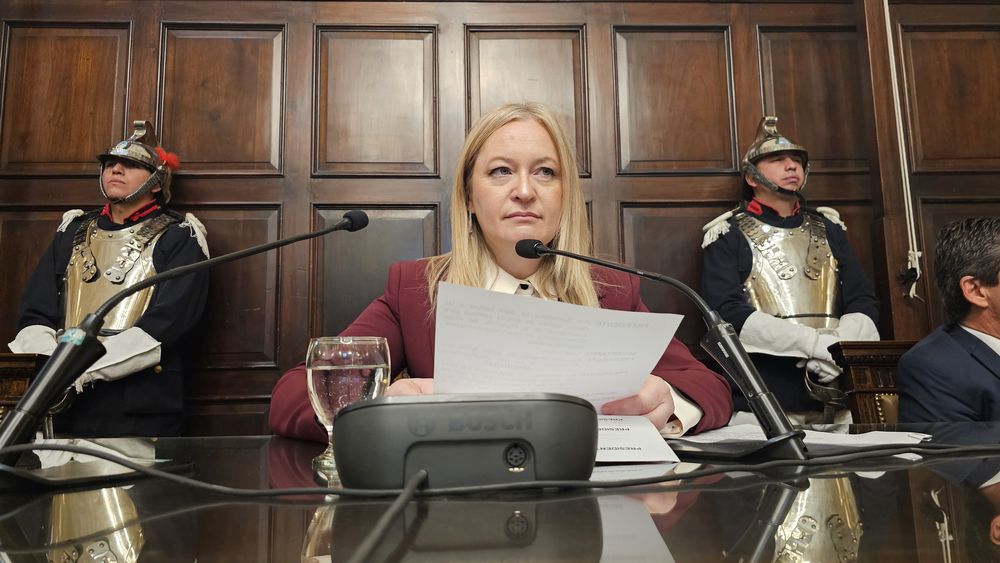 La vicegobernadora Hebe Casado en la Asamblea Legislativa