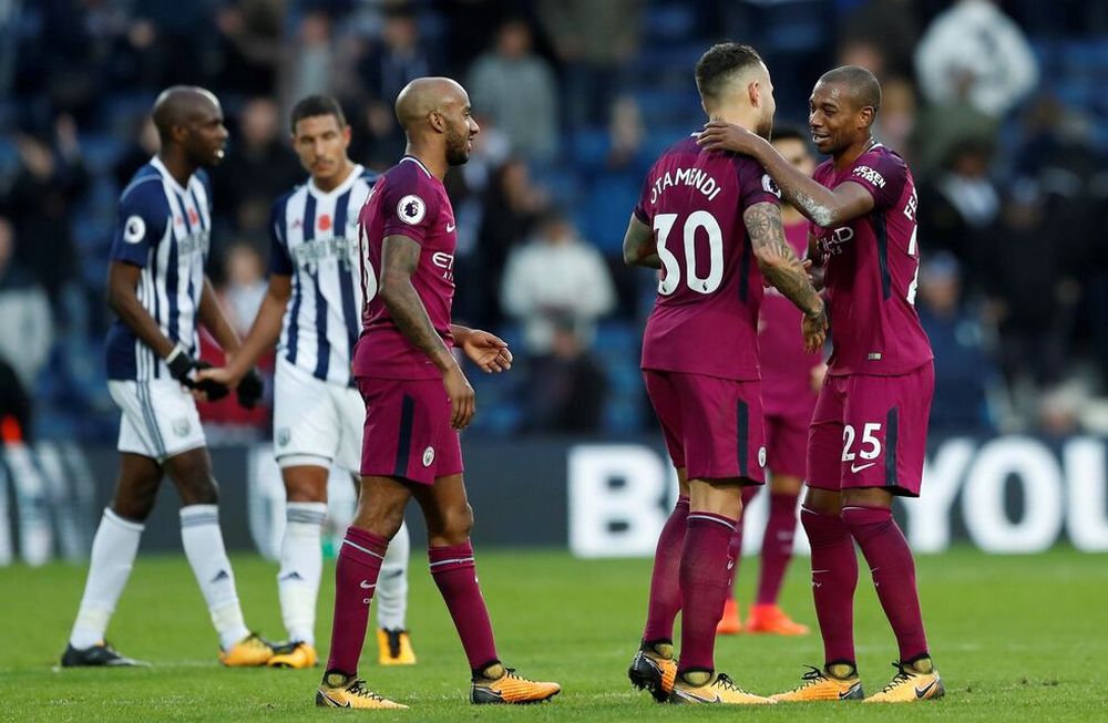 El City le ganó al West Brom y se mantiene líder con 5 puntos de colchón