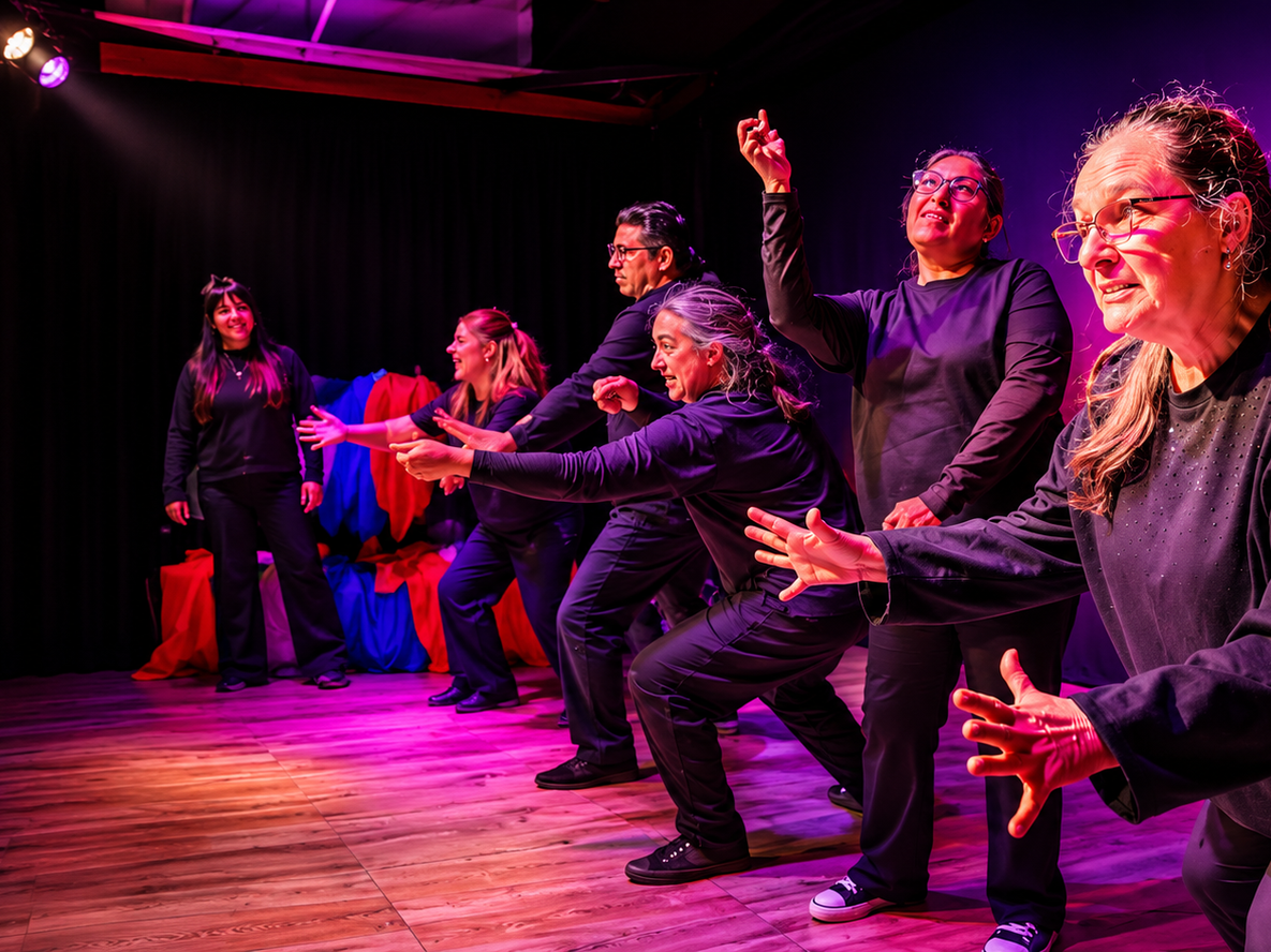 Rivadavia recibe una experiencia teatral diferente: Playback Kurmi llega con una función donde el público crea la historia