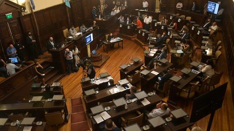 Los Andes | Mendoza 22 de diciembre 2020 SociedadSesion especial en la Camara del Senado, de la Legislatura ProvincialTratamiento de leyes y pedido de informe por la muerte de Florencia Romano