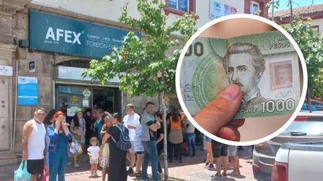 No hay pesos chilenos en Chile: colapso y topes en las casas de cambio complican a los argentinos