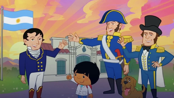 Zamba, el dibujo animado del canal Paka Paka.