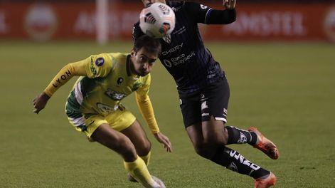 Defensa y Justicia tuvo un buen estreno en la Copa Libertadores frente a Independiente del Valle. / Gentileza.