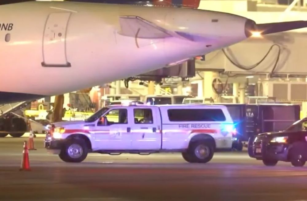 Ocurrió en un aeropuerto de Texas - Foto New York Post
