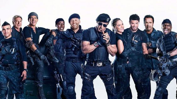 Stallone, Schwarzenegger y Gibson: viejos son los trapos
