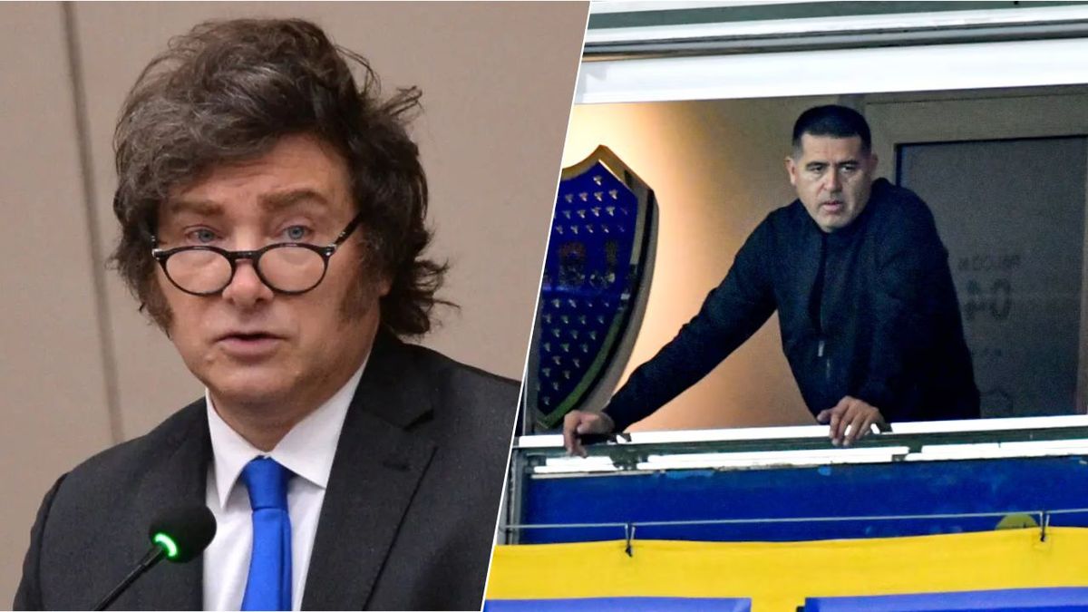 Javier Milei opinó sobre el momento de Boca, y apuntó contra Juan Román Riquelme:  
