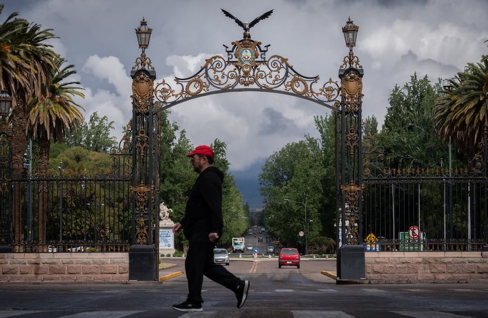 Emitieron alertas amarillas y naranjas por tormentas con granizo en Mendoza. Foto / Los Andes