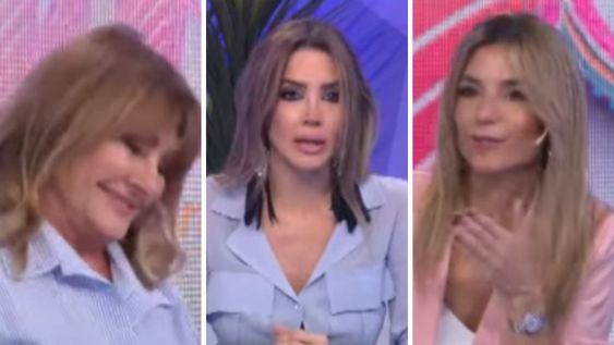 Incómodo momento de Amalia Díaz Guiñazú.