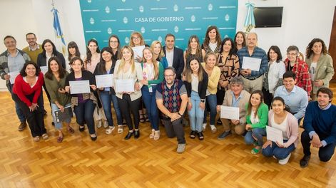 Los investigadores en salud premiados con subsidio por el Gobierno de Mendoza.