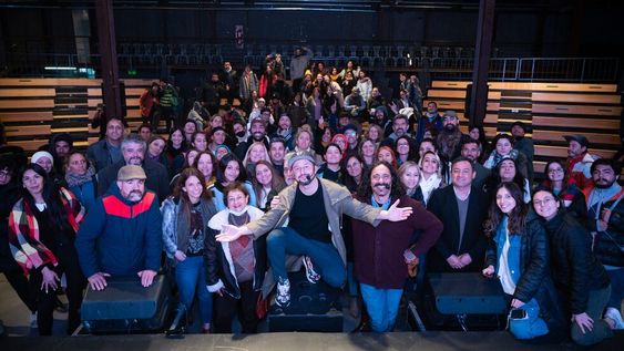 Martín Ron se presentó en una colmada Nave Cultural