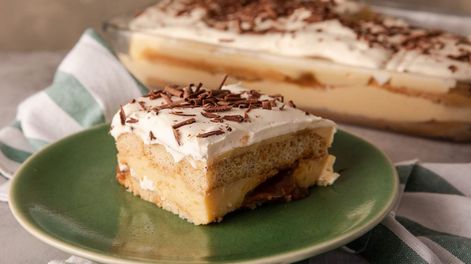 Postre fácil de vainilla.