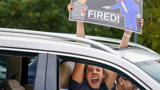 Así festejaron en Estados Unidos el triunfo a la presidencia de Biden