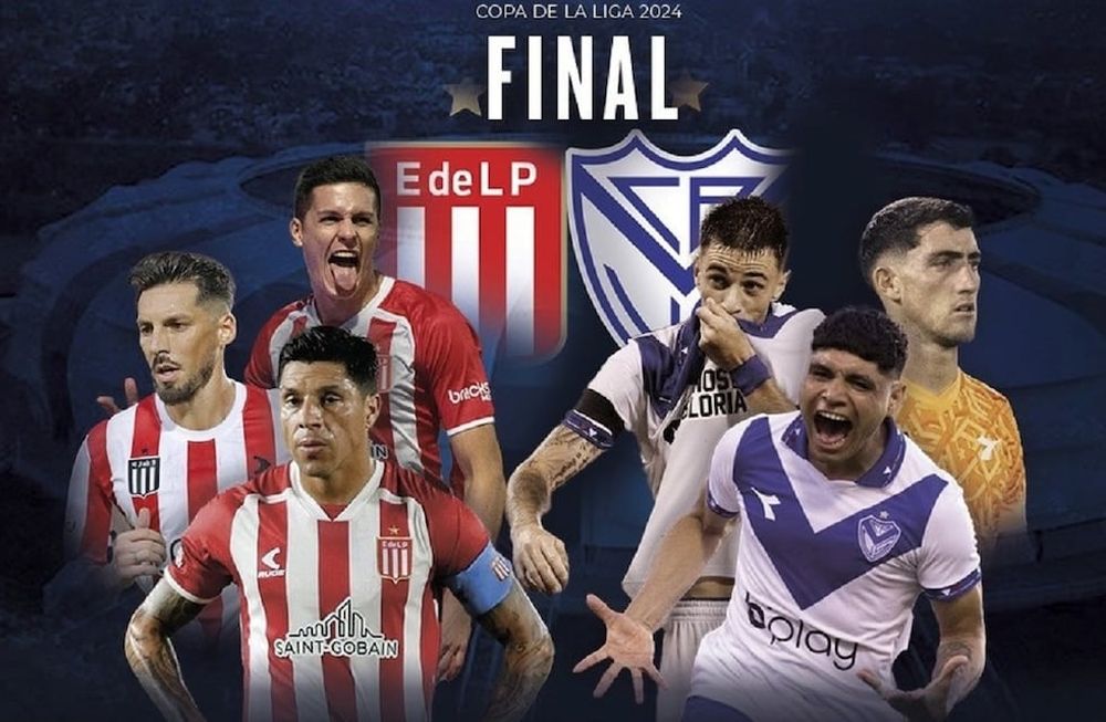 Vélez vs Estudiantes de La Plata: la gran final de la Copa de la Liga. / Gentileza.