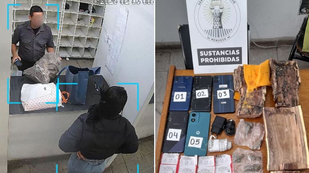Secuestraron celulares que intentaban ingresar en el Complejo Penitenciario San Felipe.&nbsp;