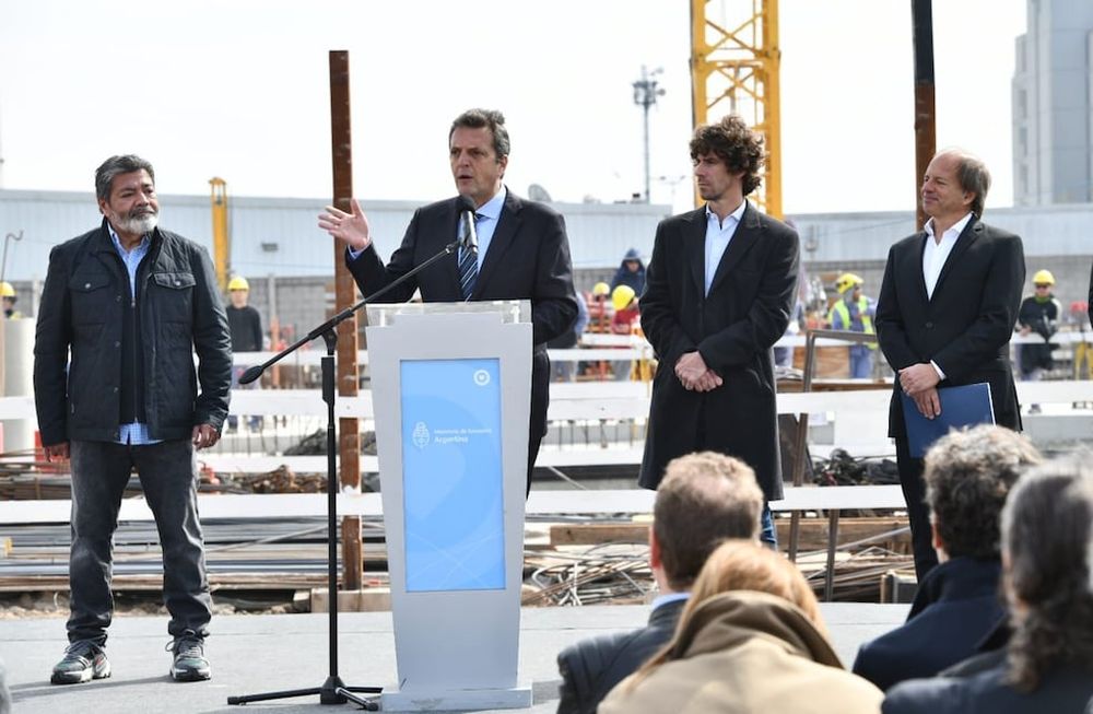 El ministro de Economía, Sergio Massa, destacó la promulgación de la Ley de Incentivo a la Construcción Federal Argentina y Acceso a la Vivienda. Gentileza / Presidencia de la Nación
