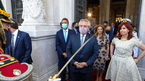 Los Andes | El origen. El nuevo capítulo de la ofensiva arrancó cuando el Presidente dio su discurso ante la Asamblea Legislativa. Foto: Gentileza Télam.