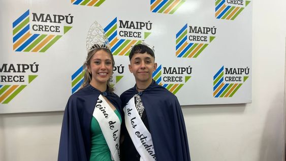 Maipú ya tiene su Reina y Rey de los Estudiantes