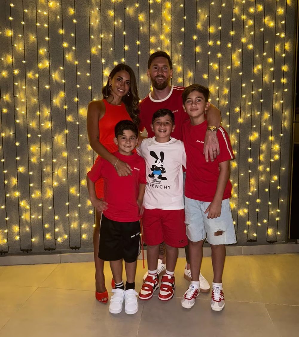 “Feliz Navidad”: el mensaje de Anto en Instagram.