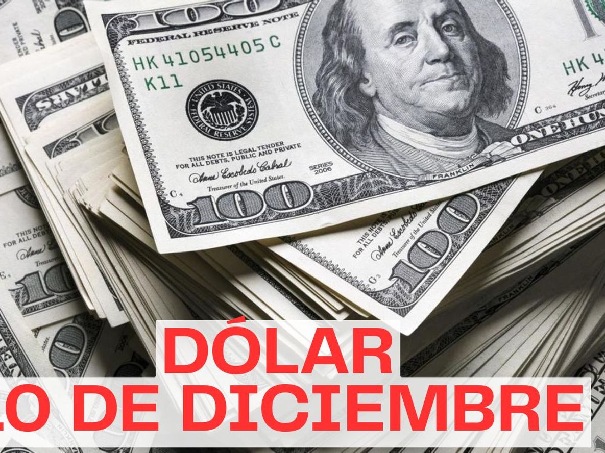 Está confirmado el precio que tendrá el dólar cuando abran los bancos este miércoles 10 de diciembre
