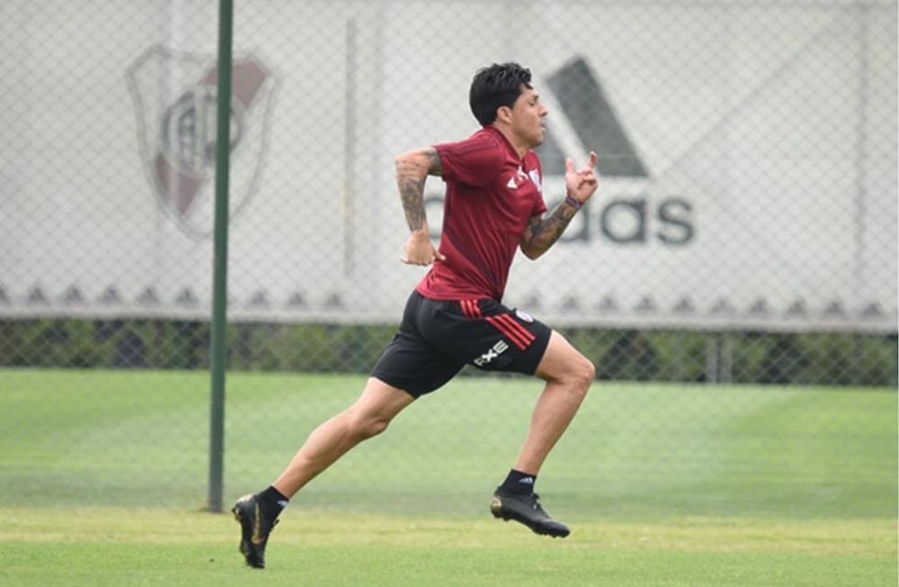 Enzo Pérez está en duda para enfrentar a México /Foto: River Plate