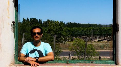 Los Andes | Escritor mendocino nacido en San Rafael. / Foto: Mara Carrión.