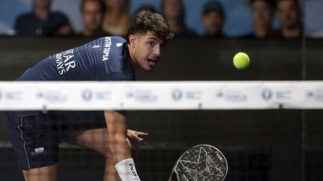 Cuál es el precio en Chile de la paleta de pádel Nox que utiliza Agustín Tapia en el World Pádel Tour (Foto: Mendoza Premier Padel).