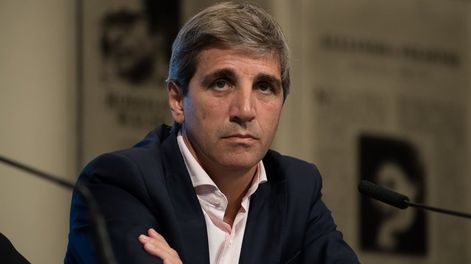 El ministro de Economía, Luis Caputo.