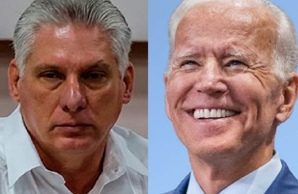 Díaz-Canel apuntó a Biden por las protestas en Cuba (Web)