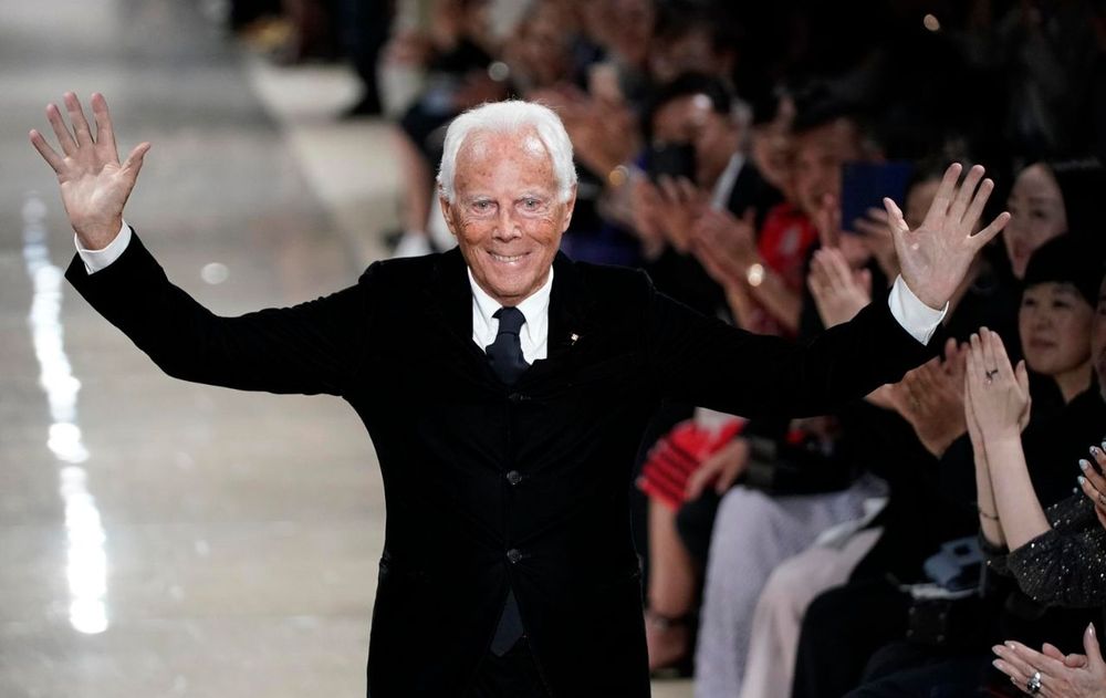 Giorgio Armani falleci&oacute; a los 91 a&ntilde;os.
