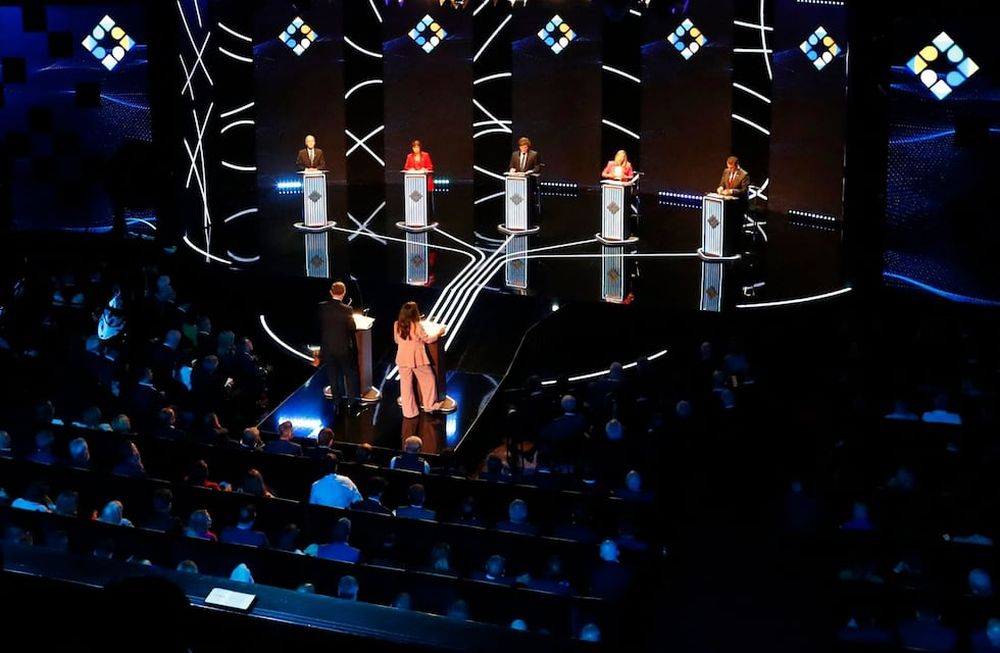 Debate presidencial en la UBA.