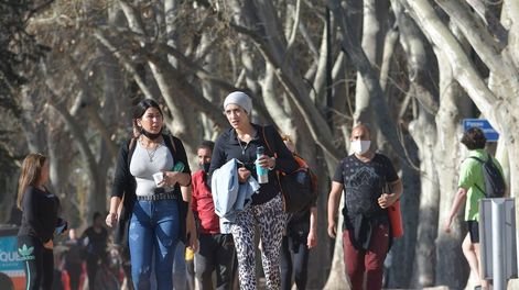 Parque General San Martín, Mendoza. Foto: Orlando Pelichotti / Los Andes