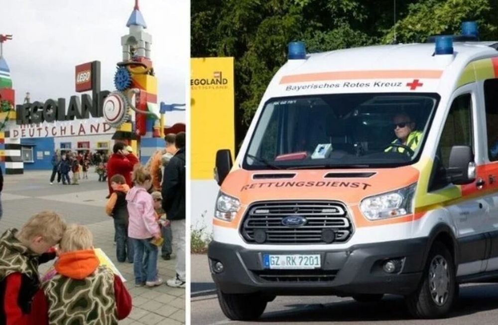 Accidente en un parque de atracciones de Alemania. / Foto: Gentileza