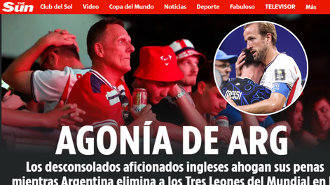 La prensa inglesa lamentó la eliminación y denunció artimañas de Argentina