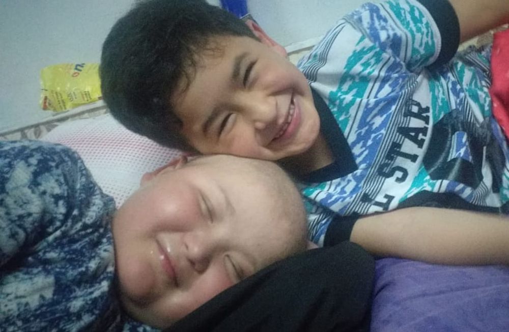 Un gladiador de tan solo 9 años: Joaquín tiene leucemia y necesita de la ayuda de todos para operarse. Foto: Gentileza.