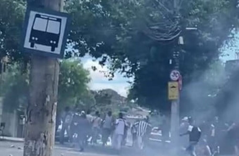 Un muerto en el cruce de hinchas de Cruzeiro y Atlético Mineiro.