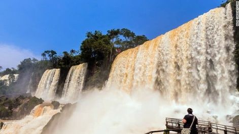 Puerto Iguazú: habilitan el circuito inferior de las Cataratas del Iguazú.