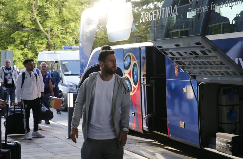 La Selección ya está en Moscú concentrada para la cita de mañana