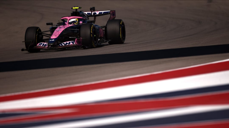 El piloto argentino en la primera práctica del Gran Premio de Estados Unidos, ocupó el puesto 17.