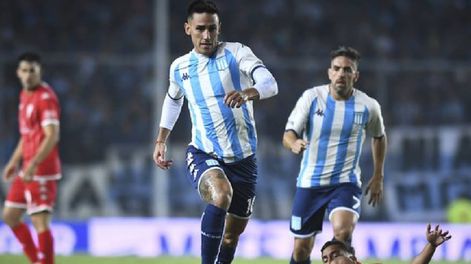 Matías Rojas y Gabriel Hauche le dieron el triunfo de la Academia. (Prensa: Racing Club)