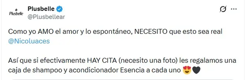 Nicolas Luaces y Daniela Iker recibieron un canje luego de hacerse virales.